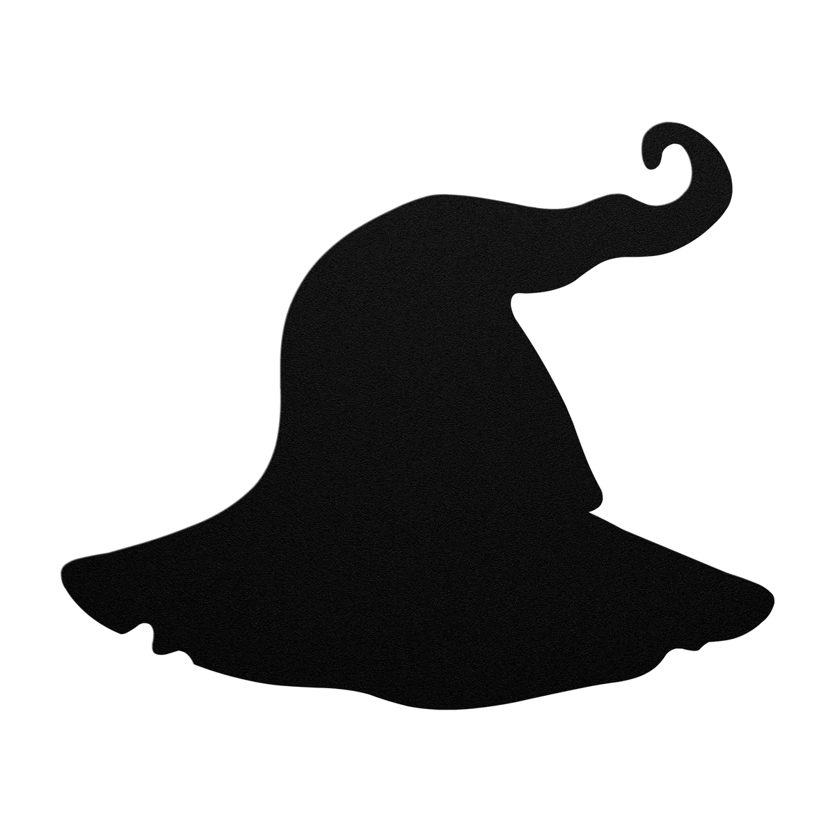 Halloween Pointed Witch Hat Metal Sign
