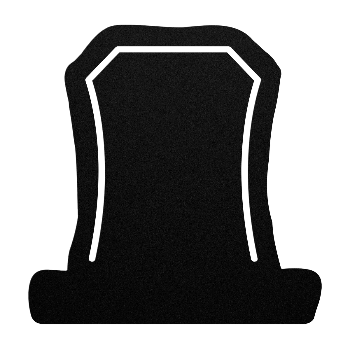Halloween Rounded Headstone Metal Sign