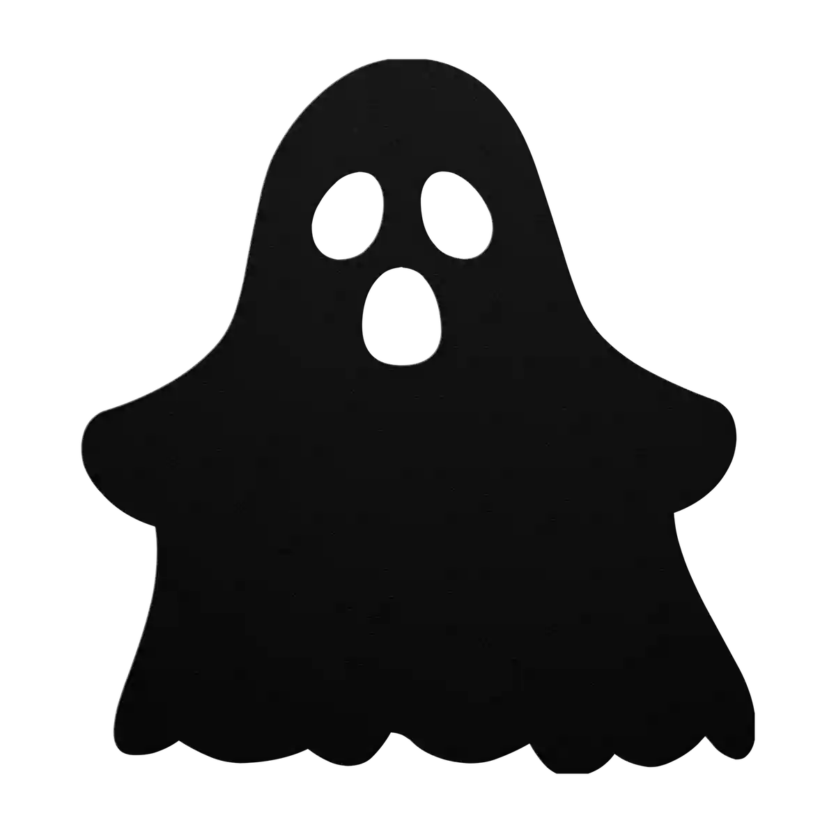 Halloween Sheet Ghost Metal Sign