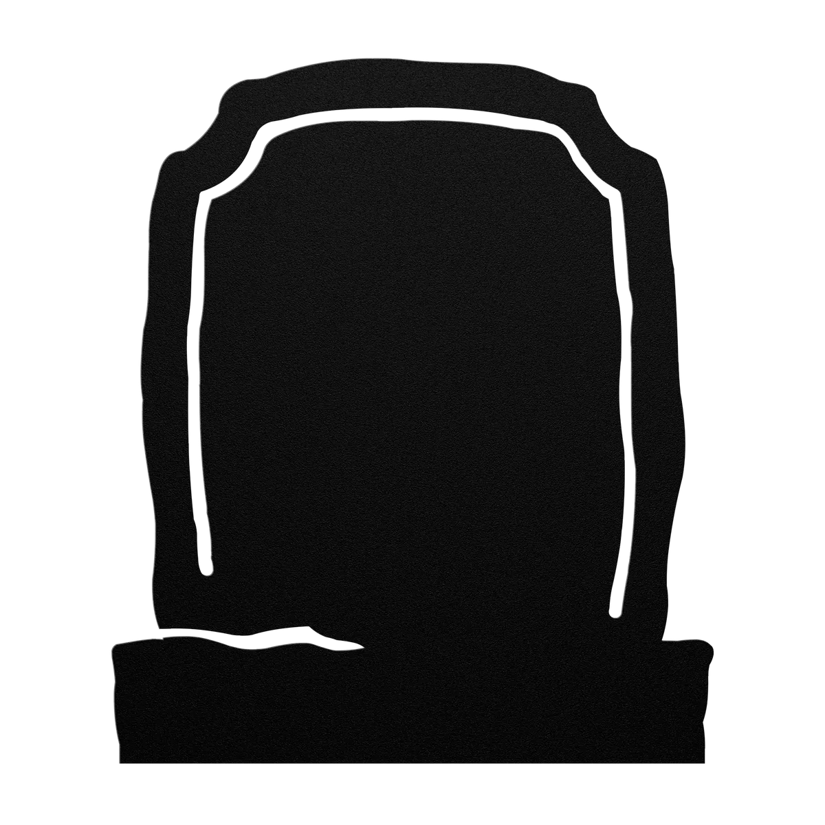 Halloween Slab Headstone Metal Sign
