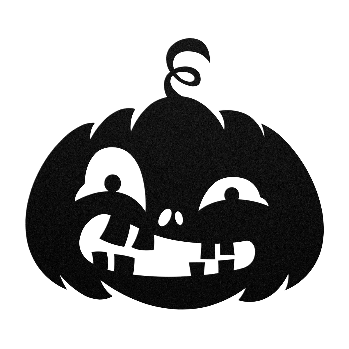 Halloween Sly Jack-o-Lantern Metal Sign