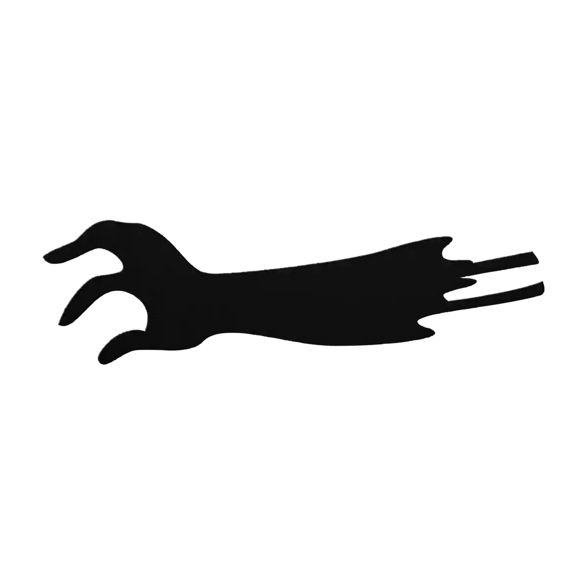 Halloween Splayed Finger Arm Metal Sign
