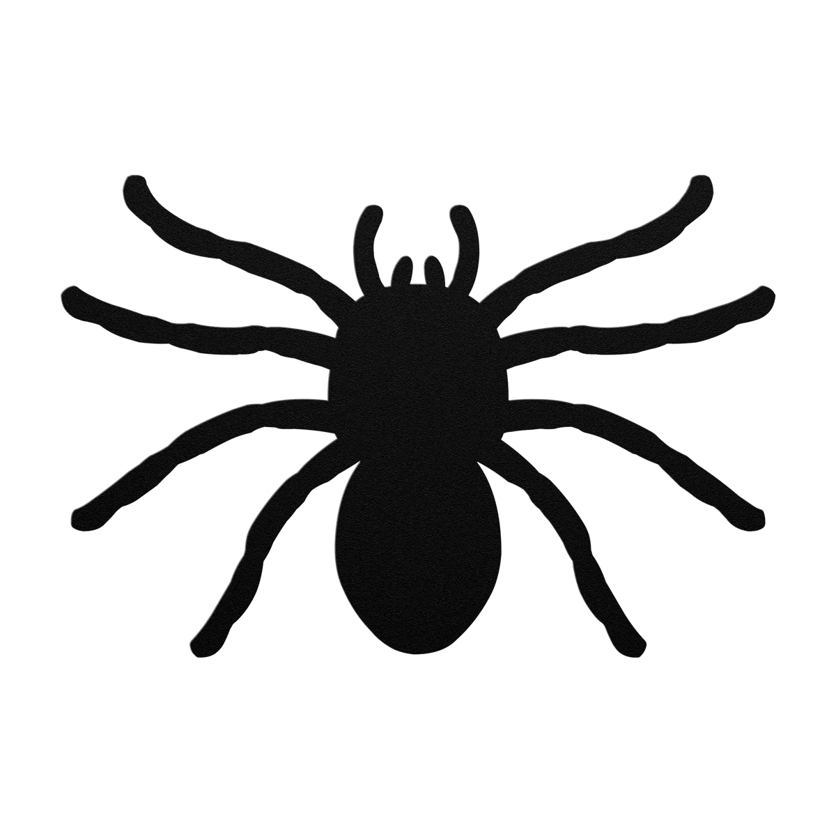Halloween Squat Tarantula Metal Sign
