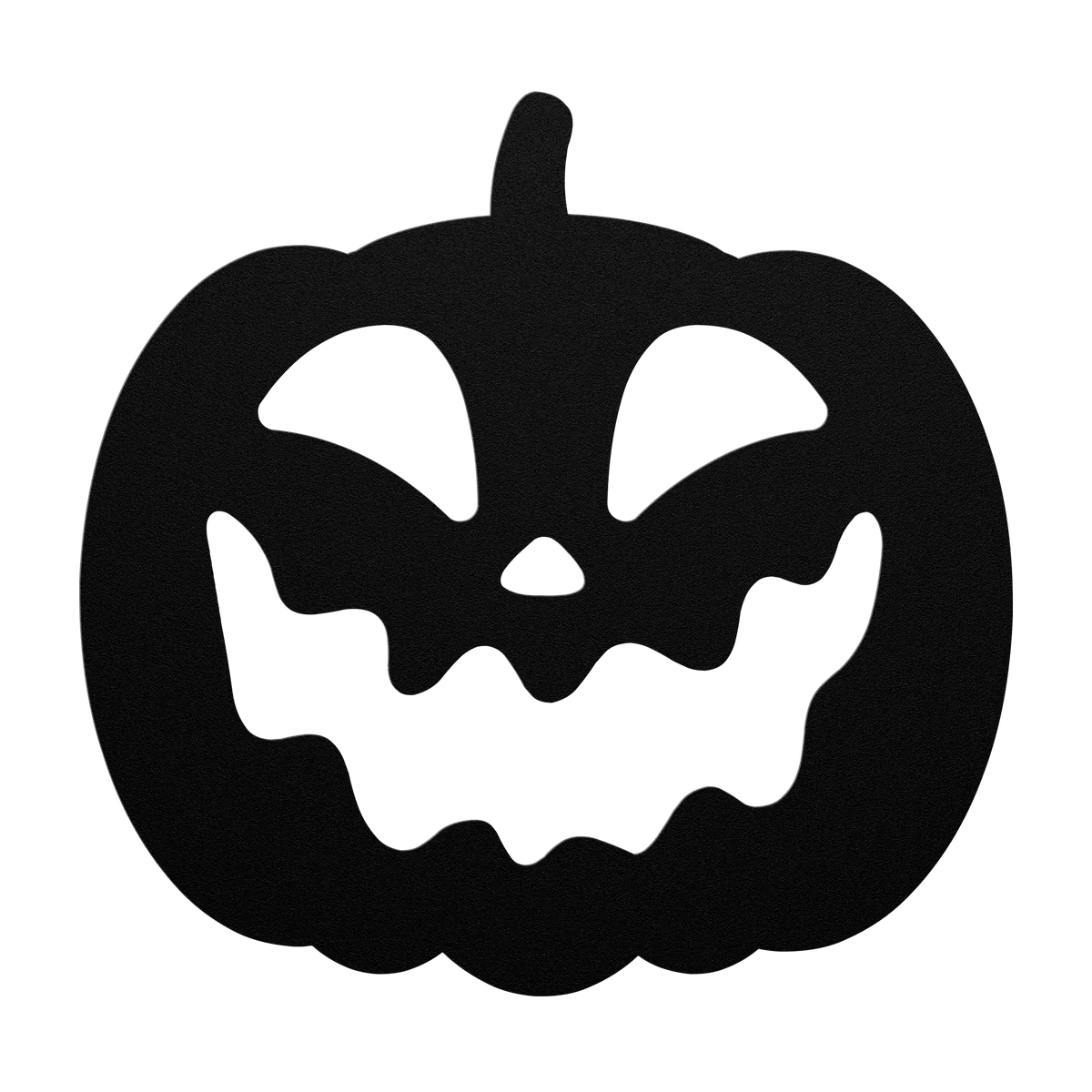 Halloween Wavy Grin Jack-o-Lantern Metal Sign