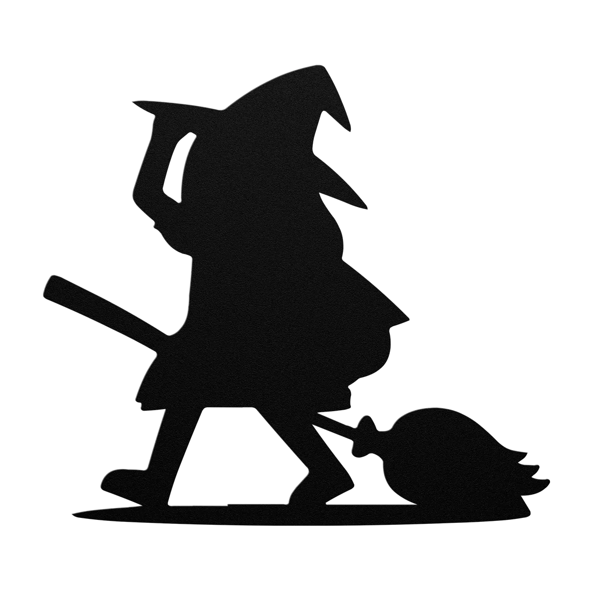 Halloween Witch Costume Trick or Treater Metal Sign