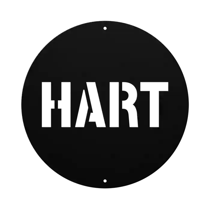 Hart Family Name Sign