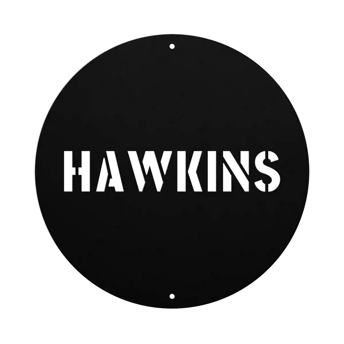 Hawkins Family Name Sign