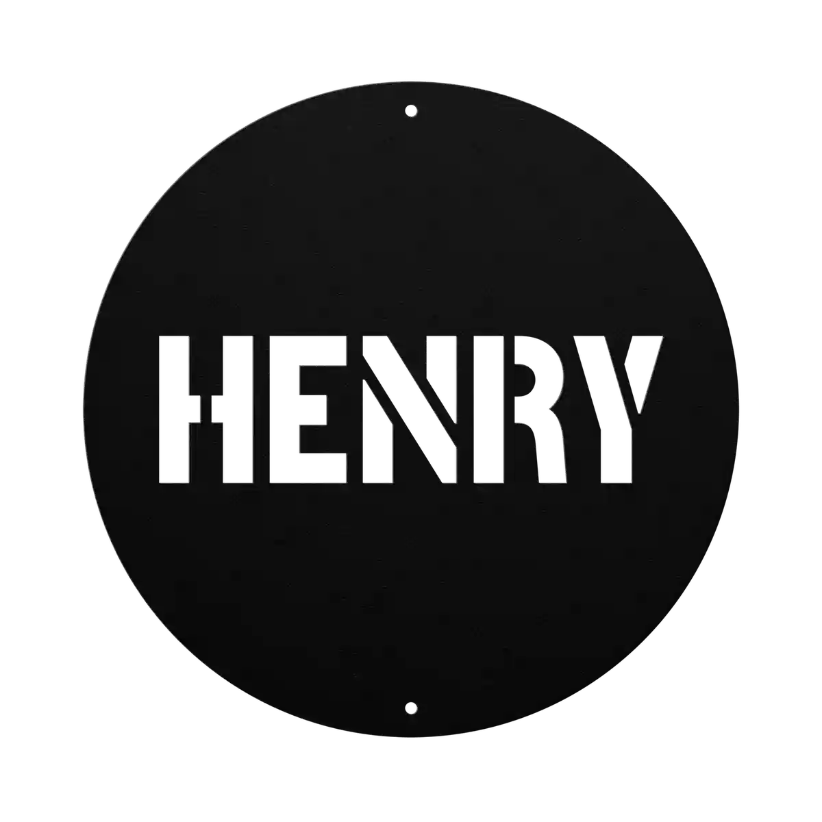 Henry Family Name Sign