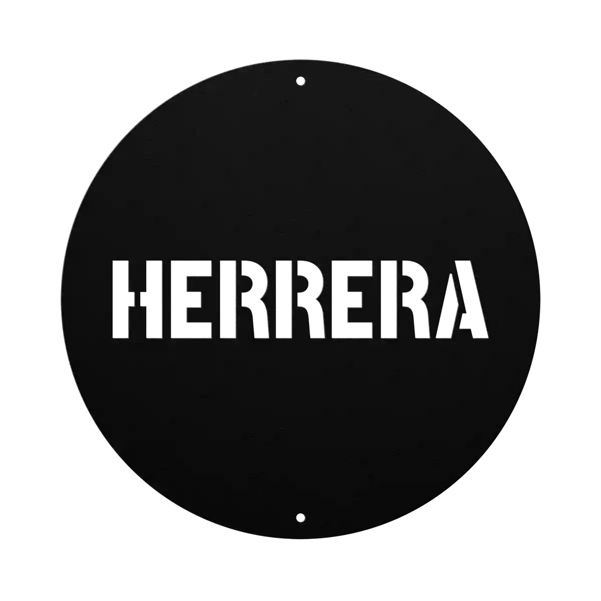 Herrera Family Name Sign