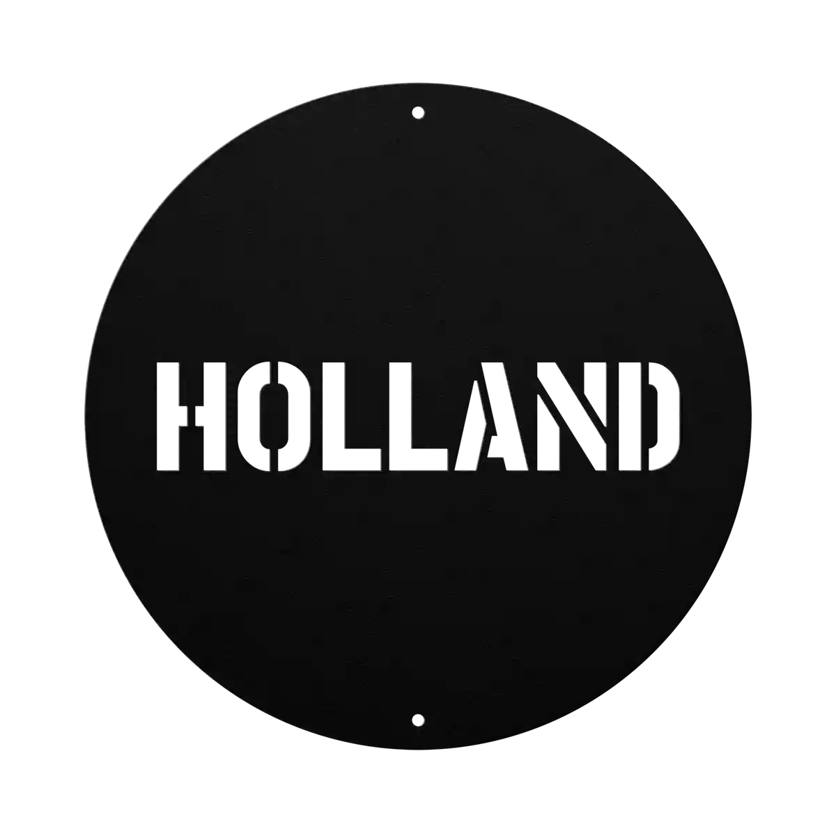 Holland Family Name Sign