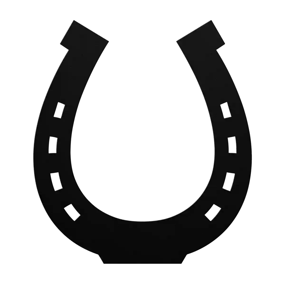 Horseshoe Flat Toe Metal Sign