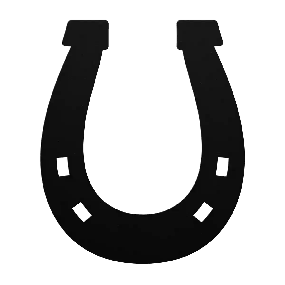 Horseshoe Square Cleat Metal Sign