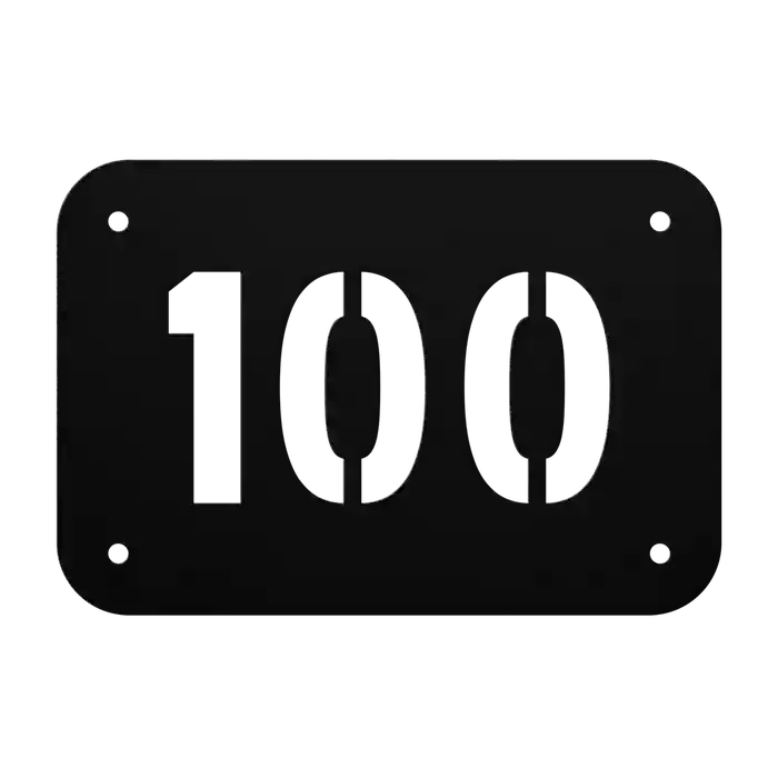 House Number 100
