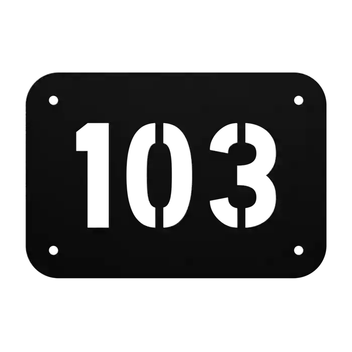House Number 103