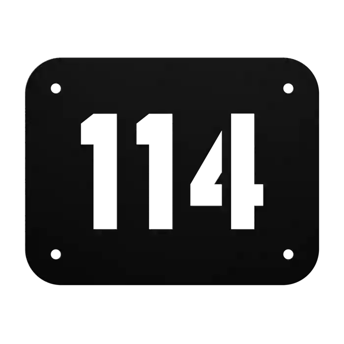 House Number 114