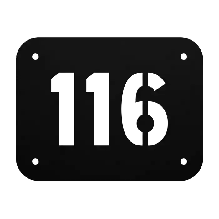 House Number 116