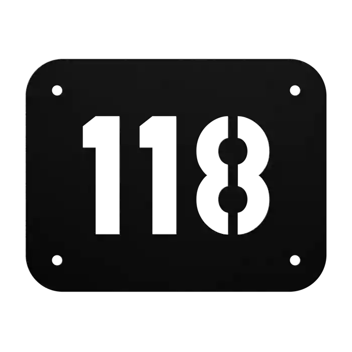 House Number 118
