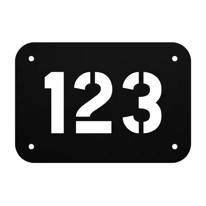 House Number 123