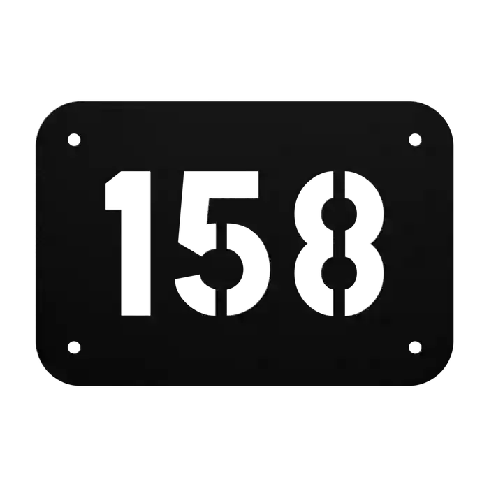 House Number 158