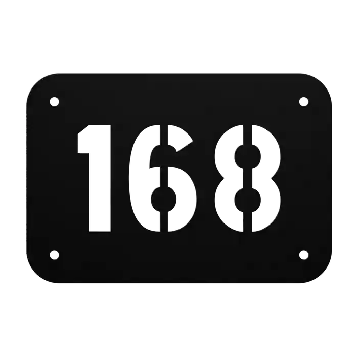 House Number 168