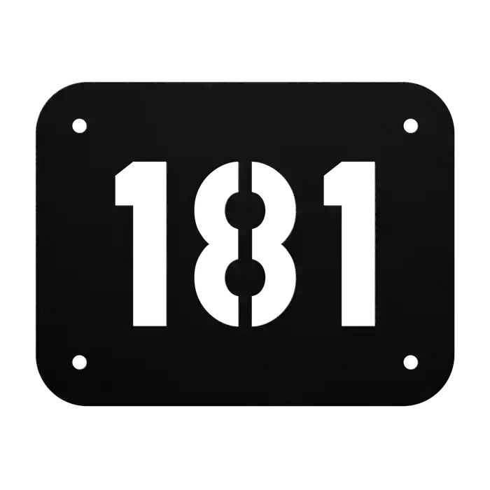 House Number 181