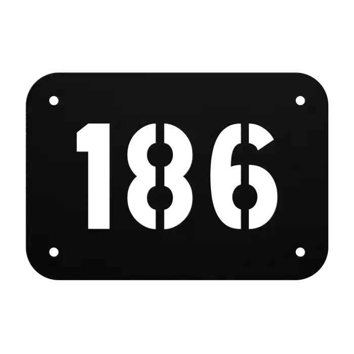 House Number 186