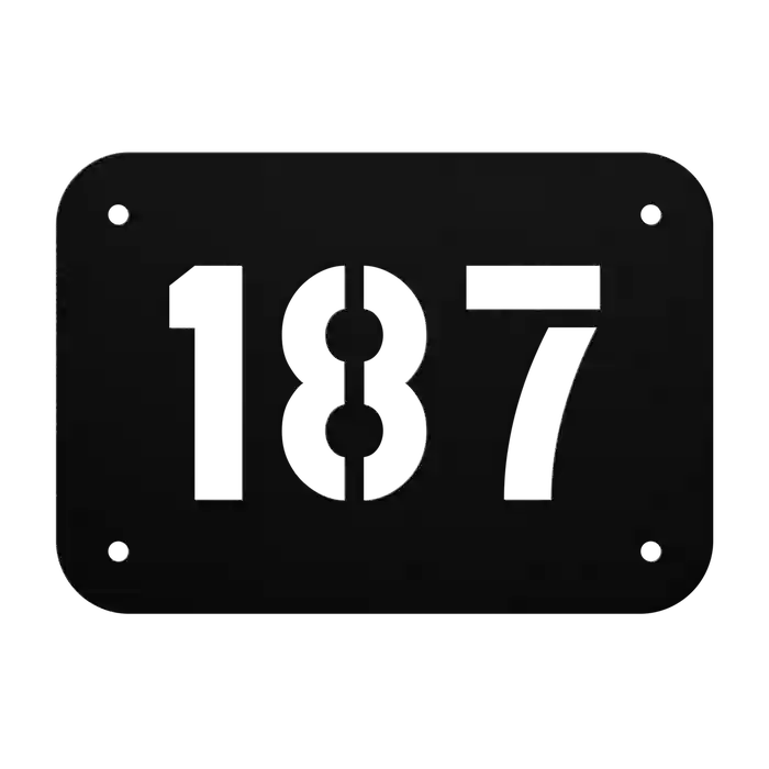 House Number 187