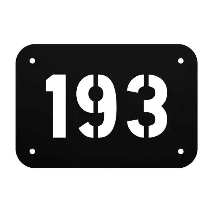 House Number 193