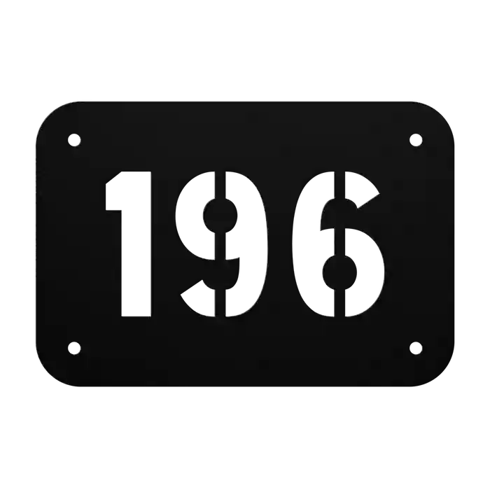 House Number 196