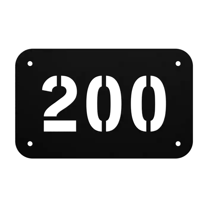 House Number 200