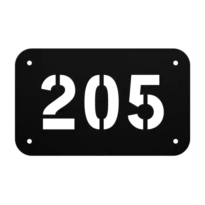 House Number 205