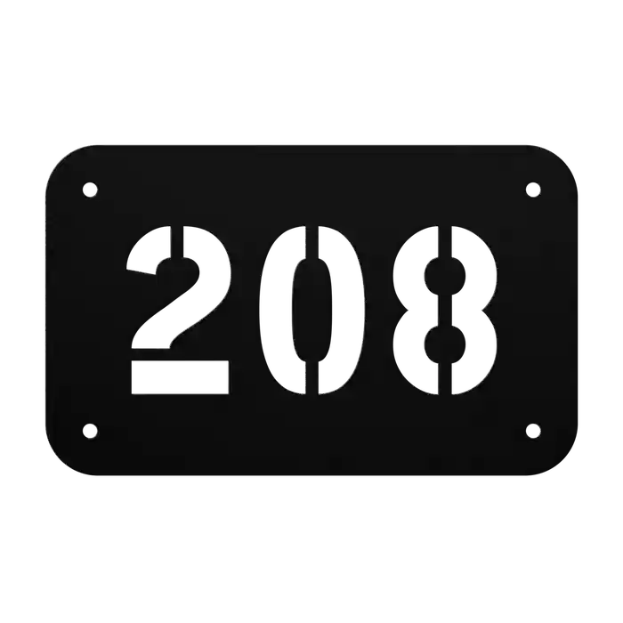 House Number 208