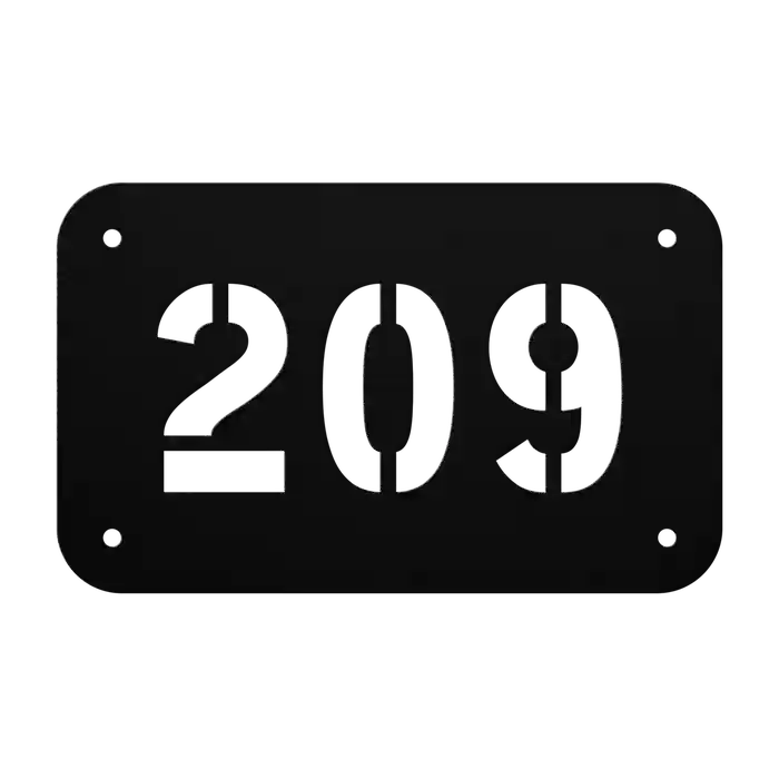 House Number 209
