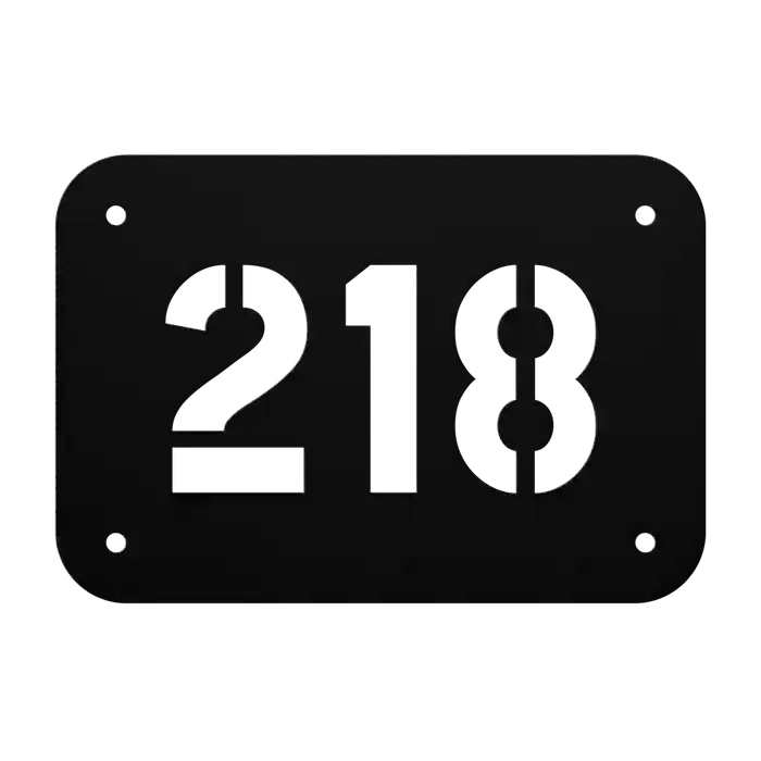 House Number 218