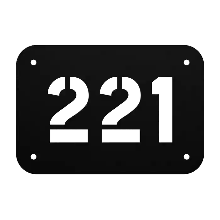 House Number 221