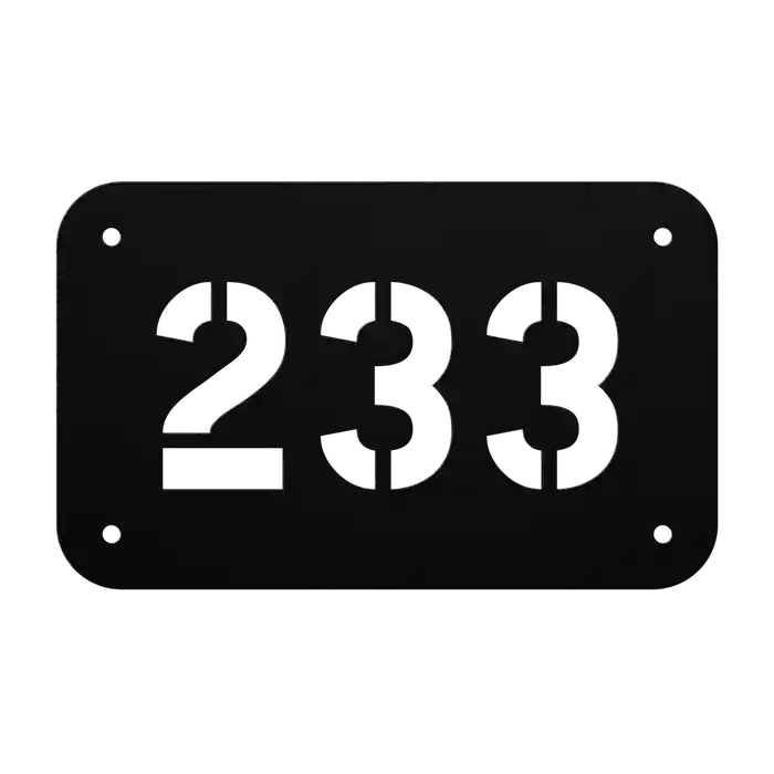 House Number 233