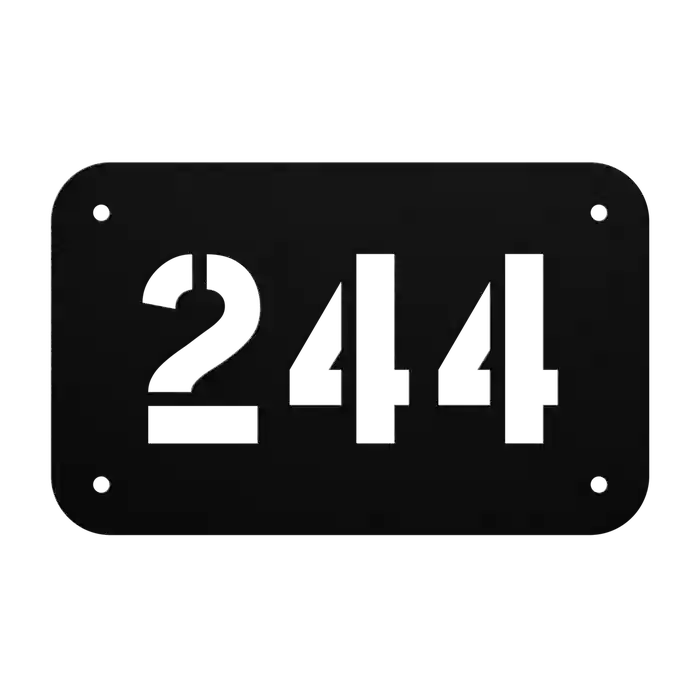 House Number 244