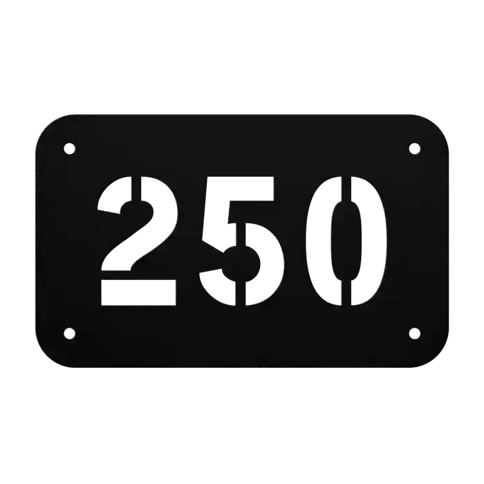 House Number 250