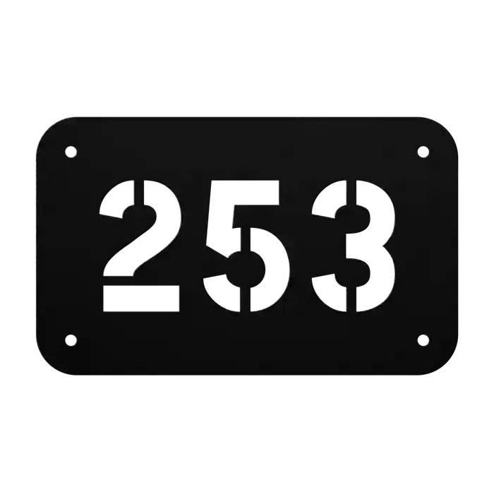 House Number 253