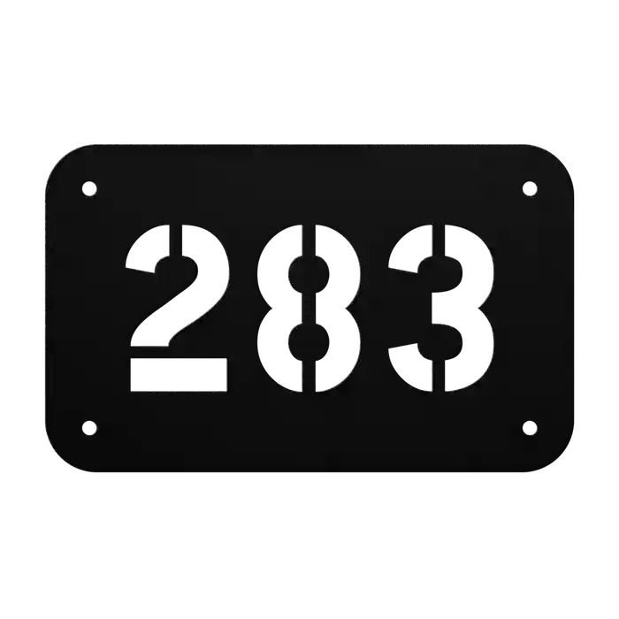 House Number 283