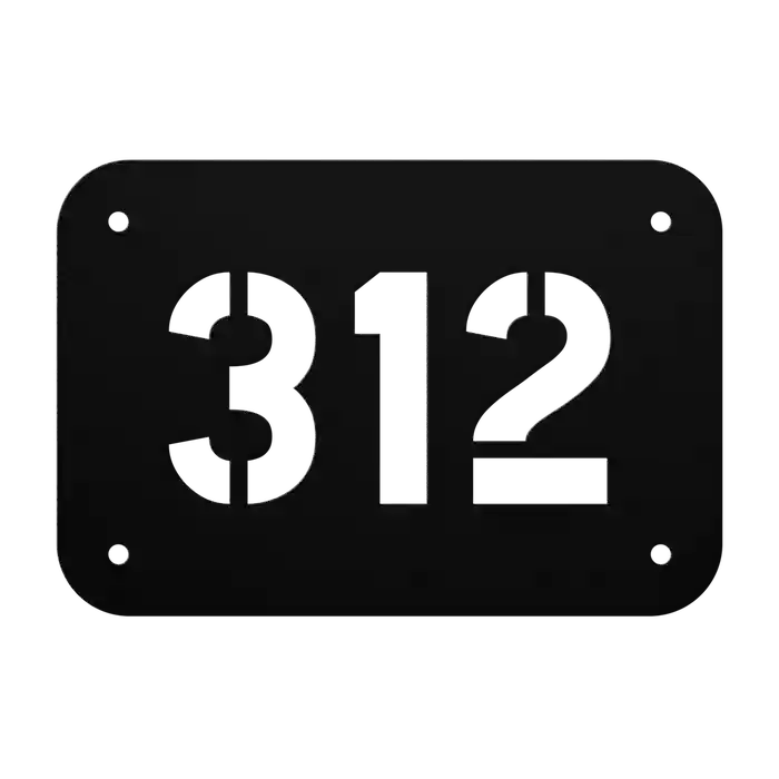 House Number 312