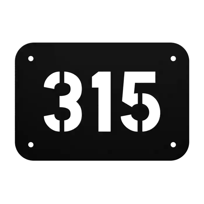 House Number 315