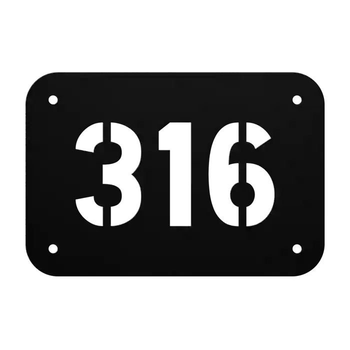 House Number 316
