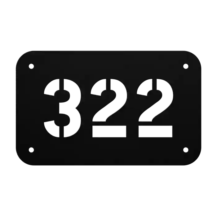 House Number 322
