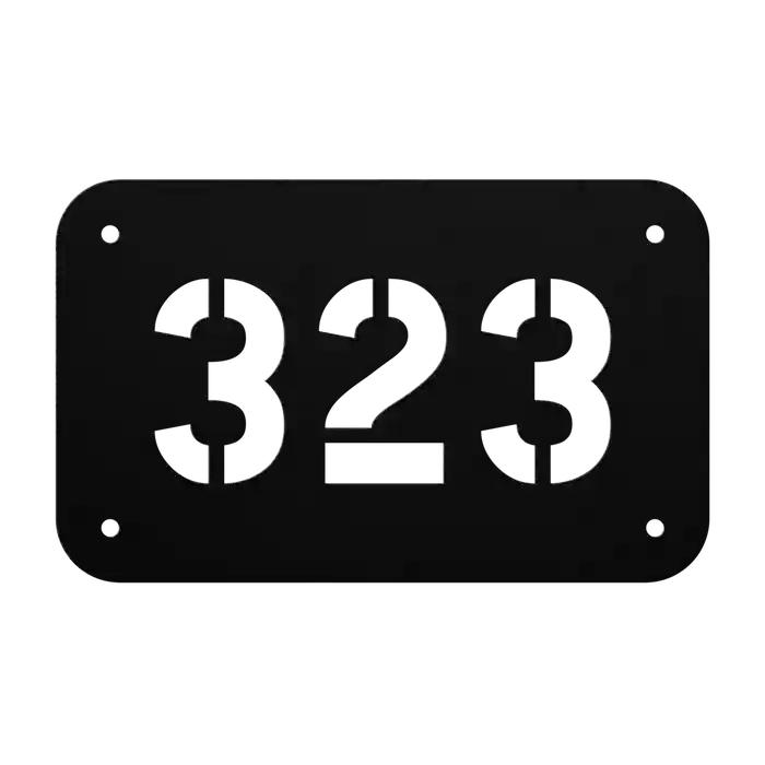 House Number 323