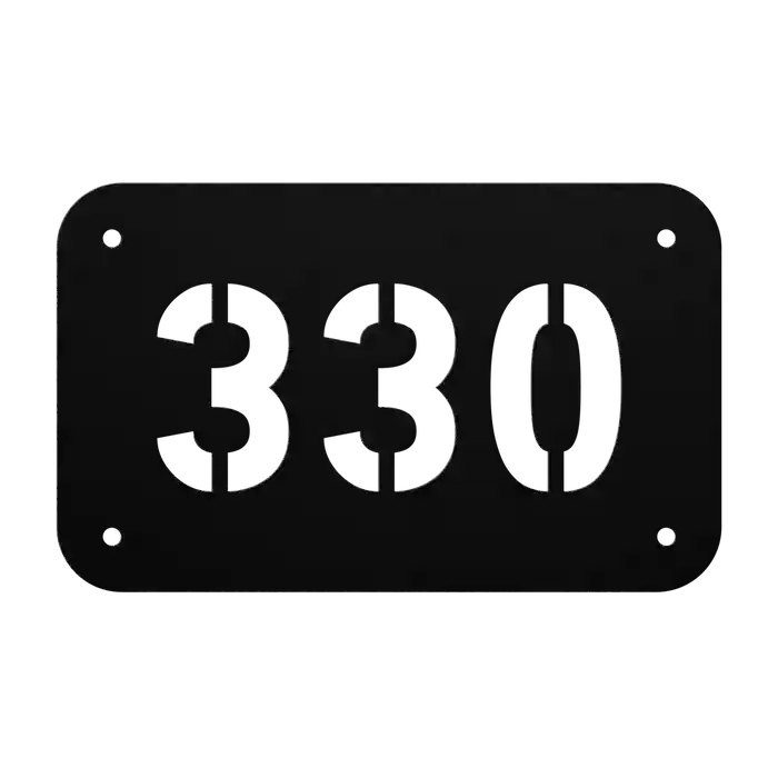 House Number 330