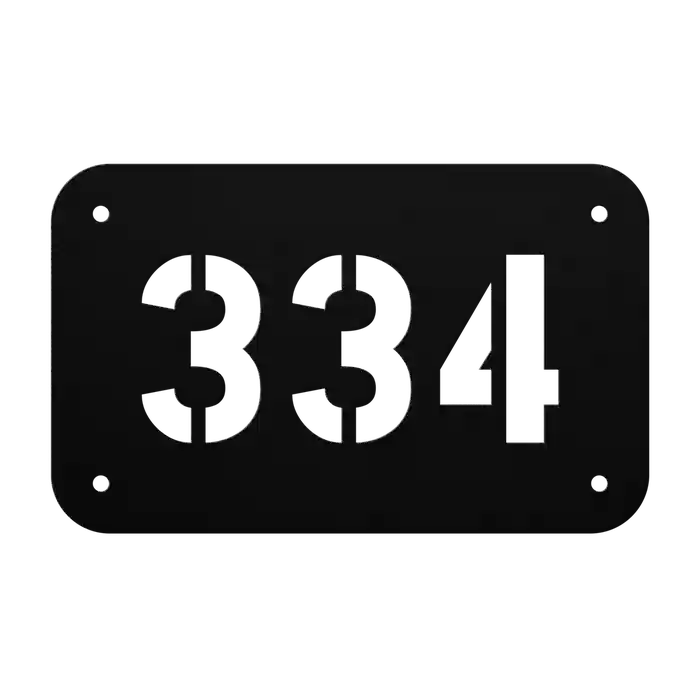 House Number 334