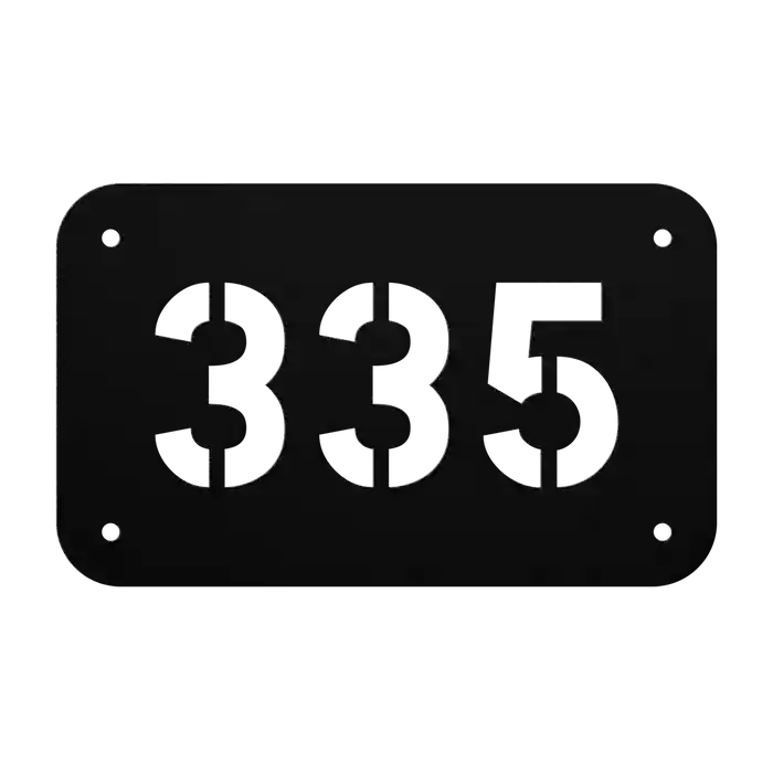 House Number 335