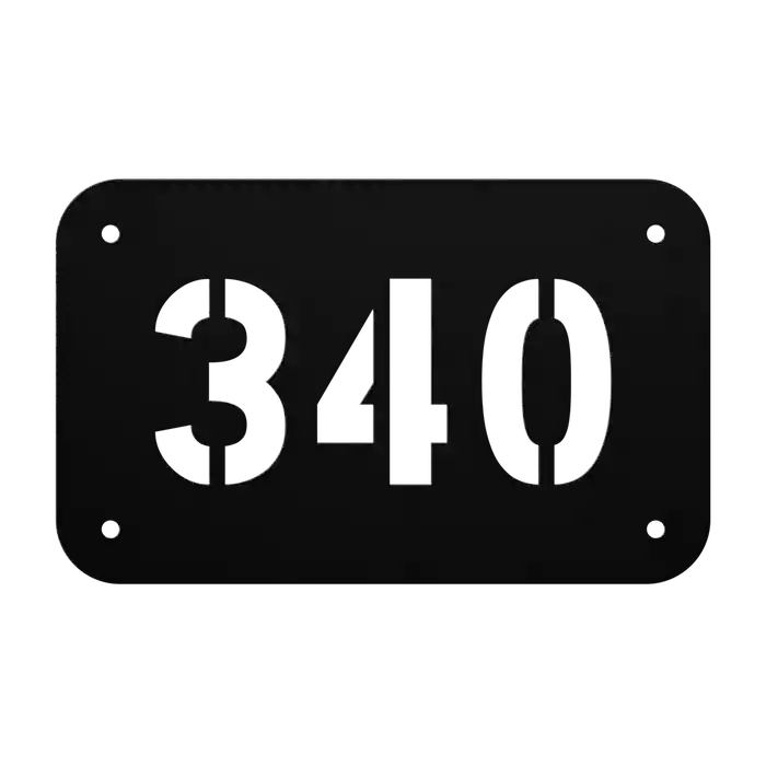 House Number 340