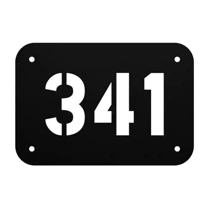 House Number 341